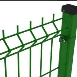3D paneļu žogs 4 mm 55x200 2500x1530 - zaļš