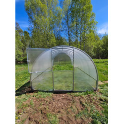 Siltumnīca 3x6 m ar 4 mm polikarbonātu