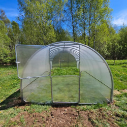 Siltumnīca 3x6 m ar 4 mm polikarbonātu